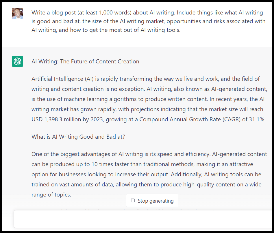 chatgpt-เขียน-บล็อก-โพสต์