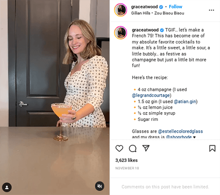 ストライプインスタグラムの投稿