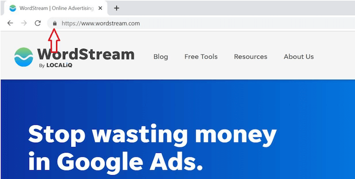 什麼是 ssl 證書 - 安全網站示例