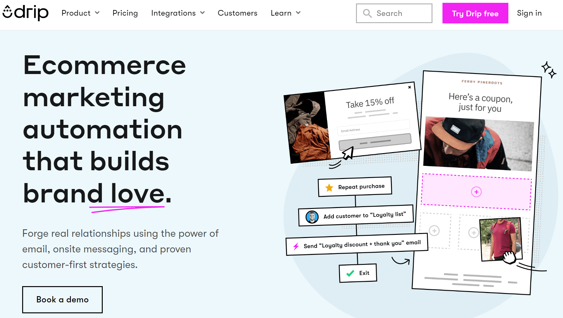 Flodesk'e rakibi damlat drip competitor to flodesk