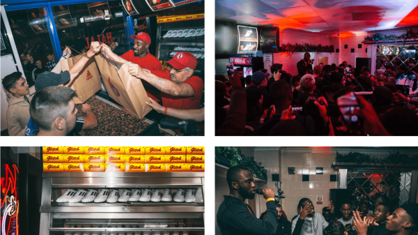 esempio di Adidas che va in grassetto con Glitch