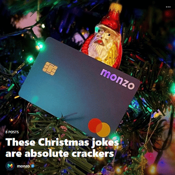 크리스마스를 위한 인스타그램 가이드 예시