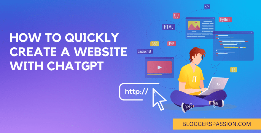 buat situs web dengan ChatGPT