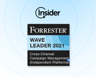 インサイダーは、Forrester の Cross Channel Campaign Management Wave (Independent Platforms) Q3 21 でリーダーに選ばれ、キャンペーン オーケストレーション基準で最高スコアを獲得しました
