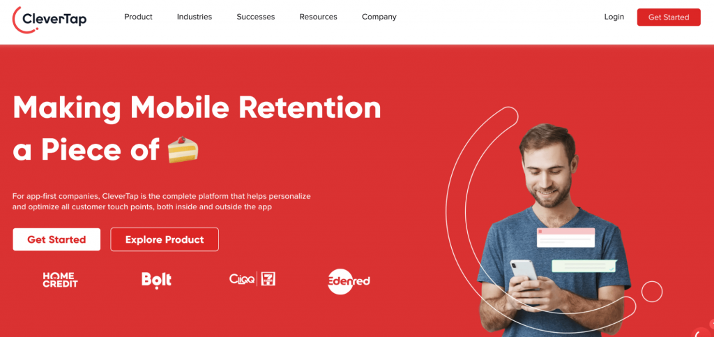 클레버탭 홈페이지