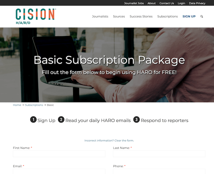 การสร้างบัญชี Haro