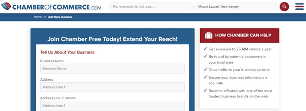 elenchi di directory - camera di commercio degli Stati Uniti