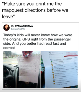 elenchi di directory - meme sull'utilizzo di mapquest