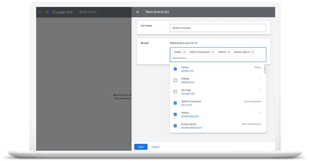 P-MAX でのブランドの除外