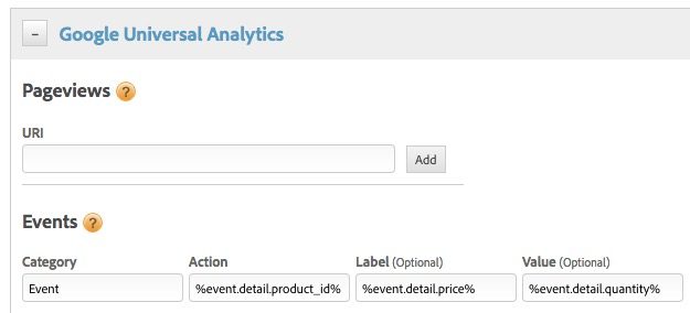 Éléments de données dynamiques pour les événements personnalisés