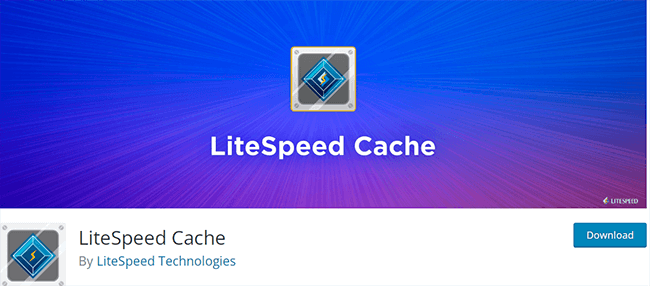 โฮมเพจ Litespeed Cache