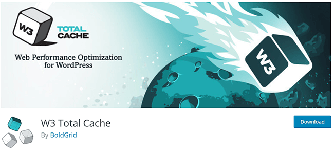 โฮมเพจ W3 Total Cache