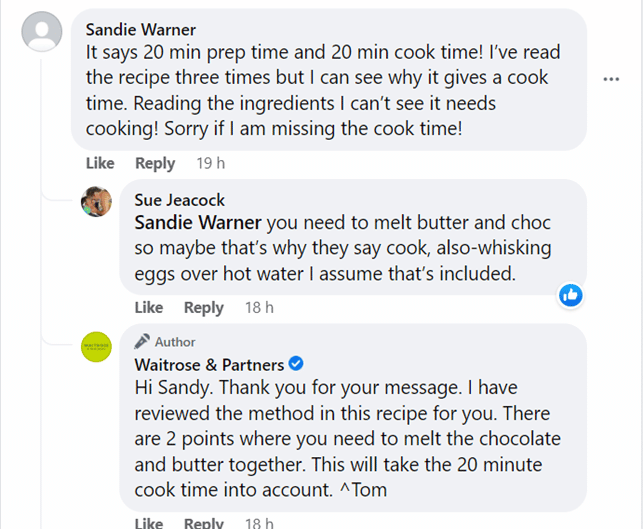 مثال على مدير مجتمع وسائل التواصل الاجتماعي