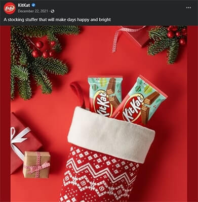 Buat postingan liburan - contoh