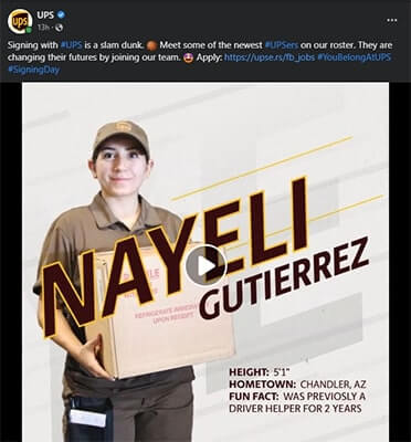 Perkenalkan karyawan baru - contoh