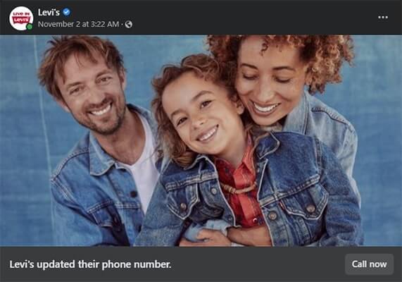 Umumkan perubahan pada bisnis - contoh