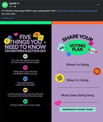 Sebarkan informasi yang bermanfaat - contoh