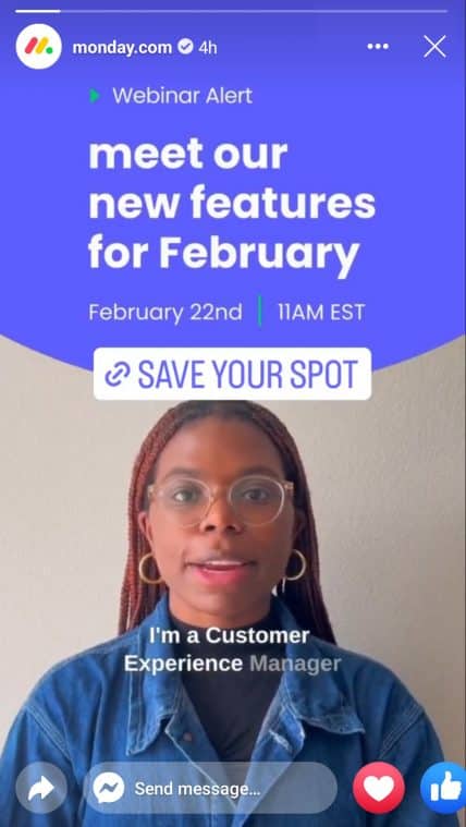 Idee per post su Facebook - lunedì