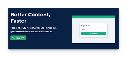 Frase - เครื่องมือการตลาดดิจิทัล AI