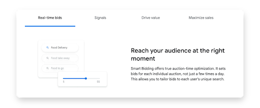 Google Ads สมาร์ท Bidding