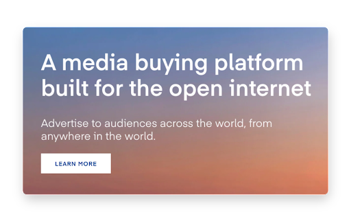 โต๊ะซื้อขาย: โฆษณาแบบเป็นโปรแกรมที่ขับเคลื่อนด้วย AI