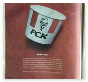 Campanha de relações públicas gerada pela IA do KFC