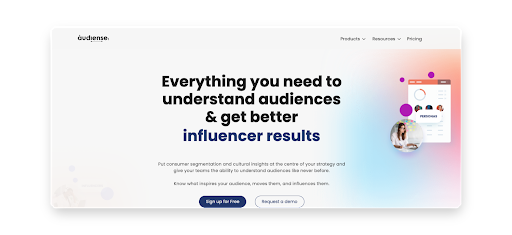 Ferramenta de insights de audiência de IA
