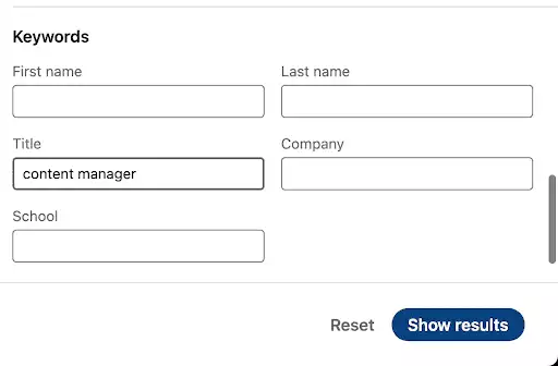 領英個人資料信息
