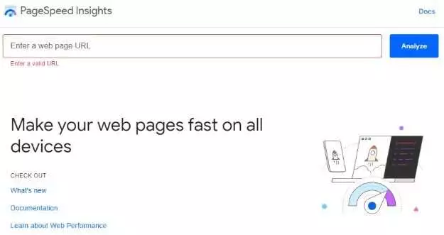 Google PageSpeed ​​Insights
