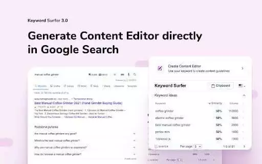 Cuvânt cheie Surfer