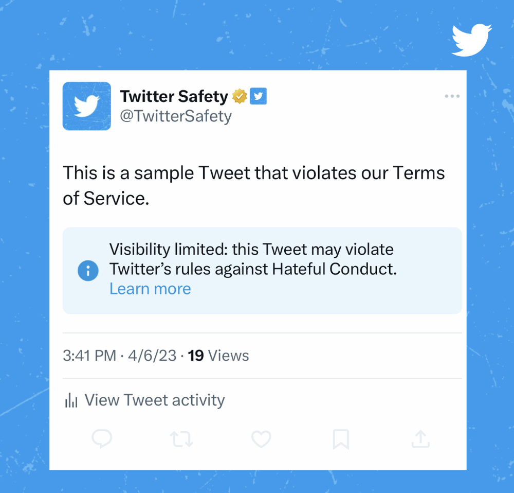 Nuovo aggiornamento di Twitter per mostrare agli utenti quando la visibilità dei tweet è limitata