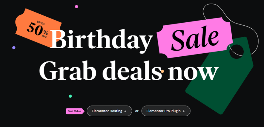 krok 1 przejdź do oficjalnej strony wyprzedaży urodzinowej elementuor