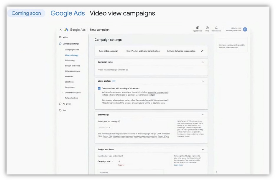 google marketing live - campañas de visualización de video