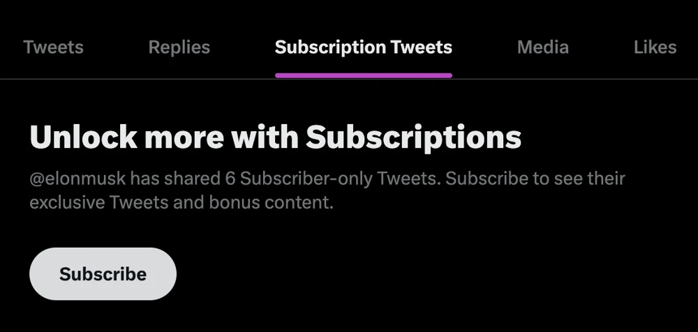 où trouver des tweets d'abonnement sur twitter