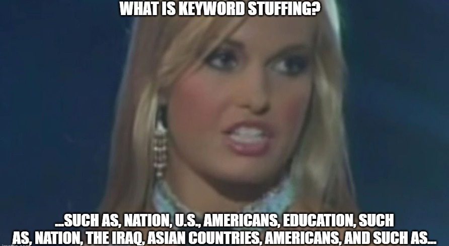Meme de umplutură de cuvinte cheie