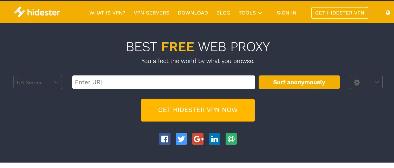 ハイデスターのホームページ