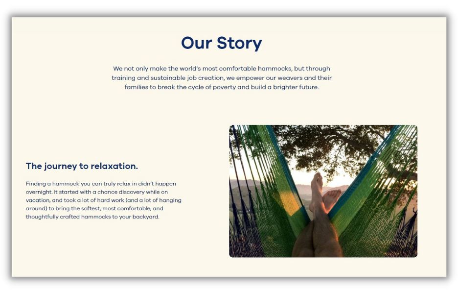 Exemplo de resumo executivo - Redes Yellowleave Sobre a página dos EUA