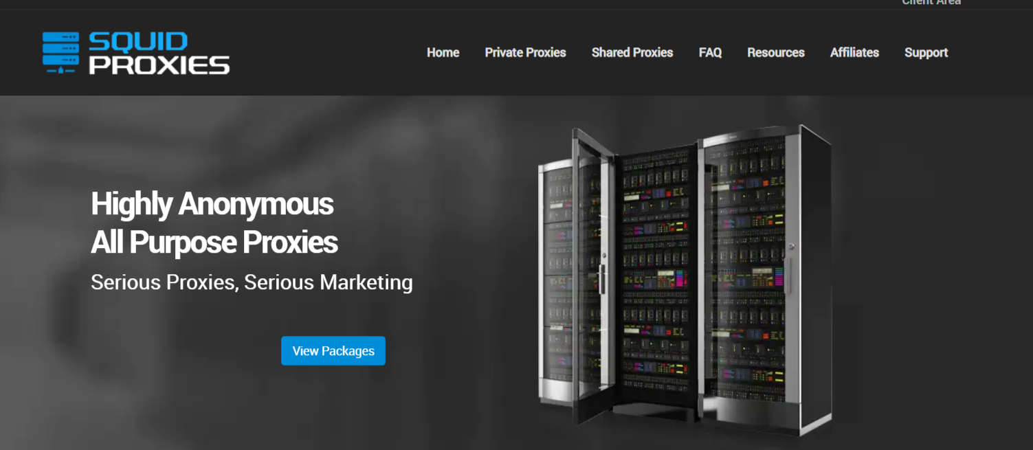 SquidProxies: server proxy dedicati