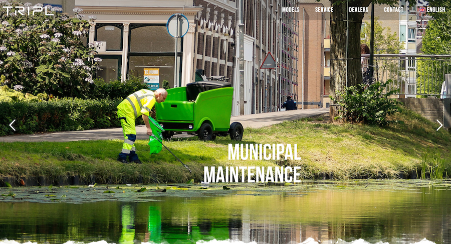 Home page di tripla.