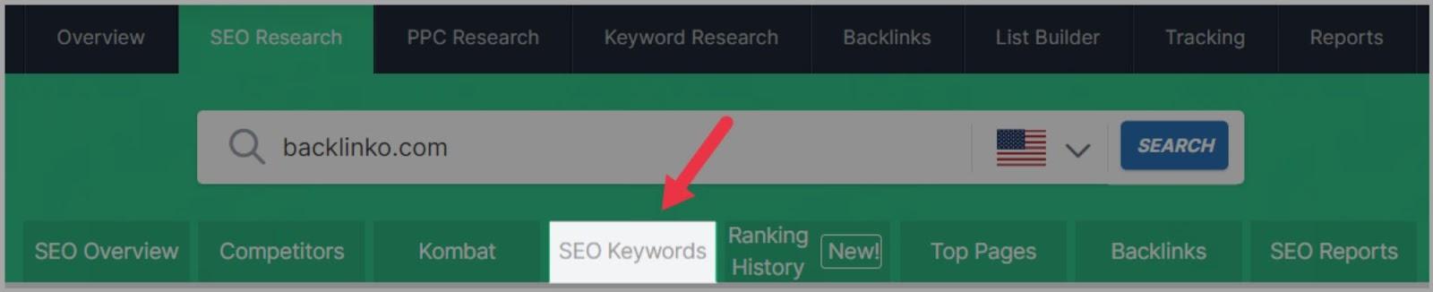 سبايفو 18 SEO Keywords tab
