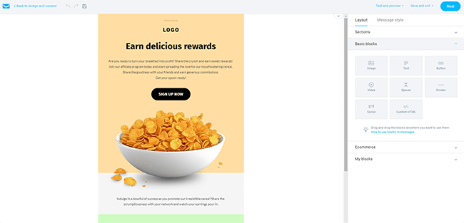 08 Электронный маркетинг — перетаскивание