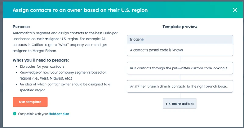 Назначить владельца контакта для шапки экрана базы данных