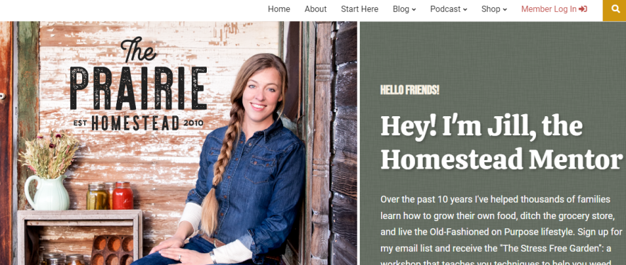 Propriedade da pradaria