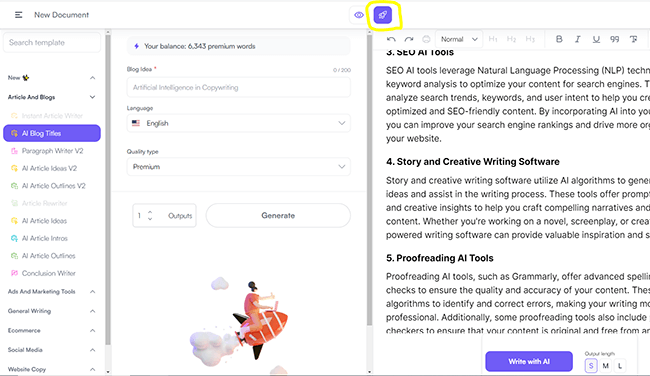 10 Sonic Editor - Pictograma rachetă