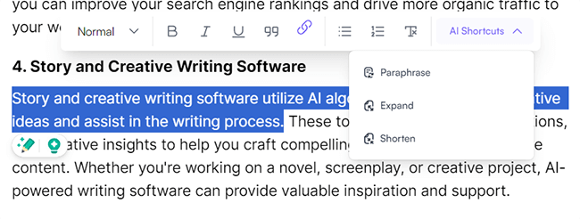 09 Sonic Editor - Comenzi rapide AI