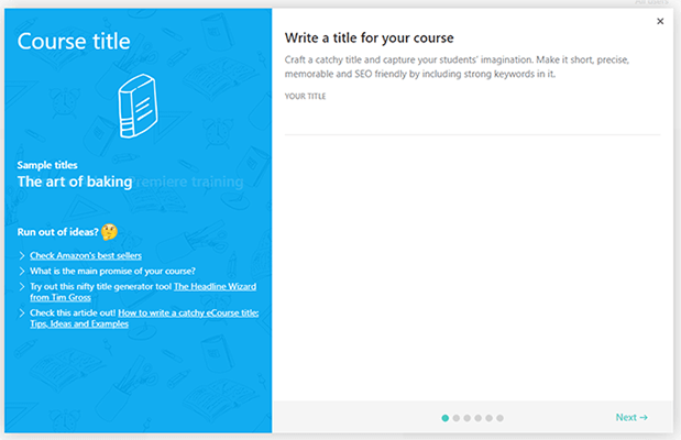 03 Cursuri - creați curs