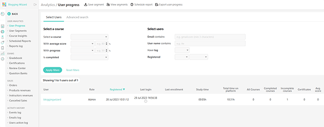 29 Analiză și raportare - Centru de rapoarte