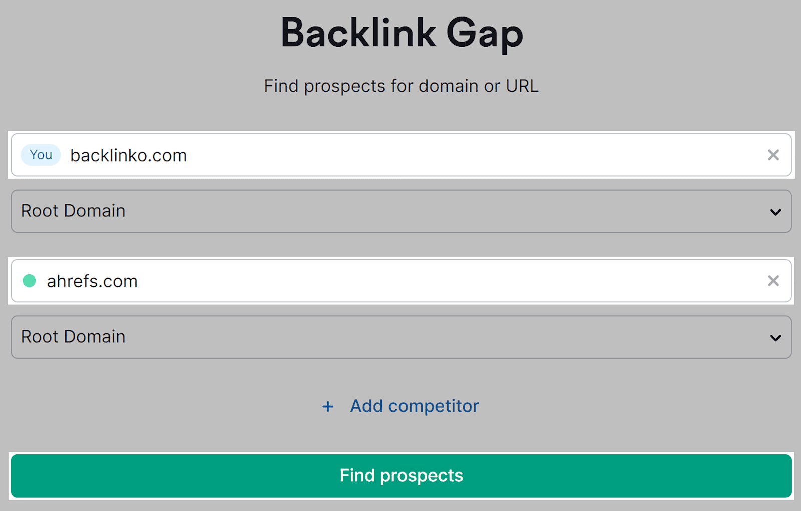 Alat celah backlink