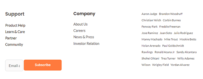 nor de etichete wordpress