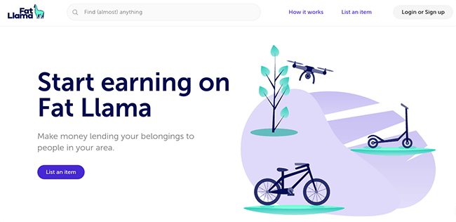 Noleggio attrezzatura - Fat Llama